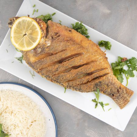 Fried Tilapia Meal