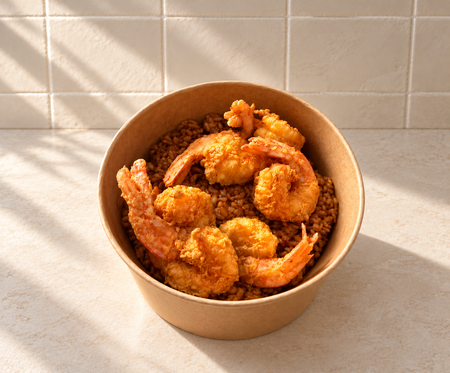 Fried Shrimp Sayadeyia